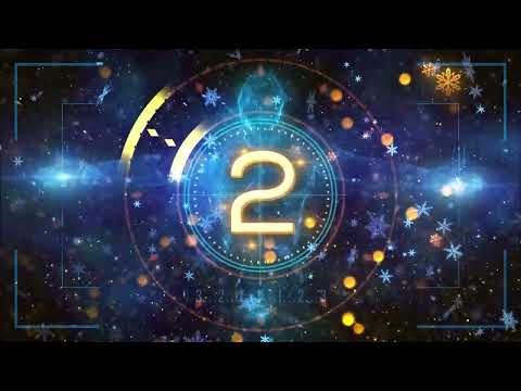 🥂 Обратный отсчет с новым годом 2023 со звуком 🥂 ⌚