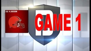 MADDEN 17 DRAFT CHAMPIONS FULL GAME 1 - Cleveland Browns  Hue Jackson PB