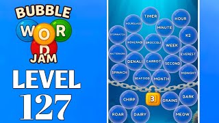 Bubble Word Jam Level 127 Full Walkthrough Solution screenshot 4