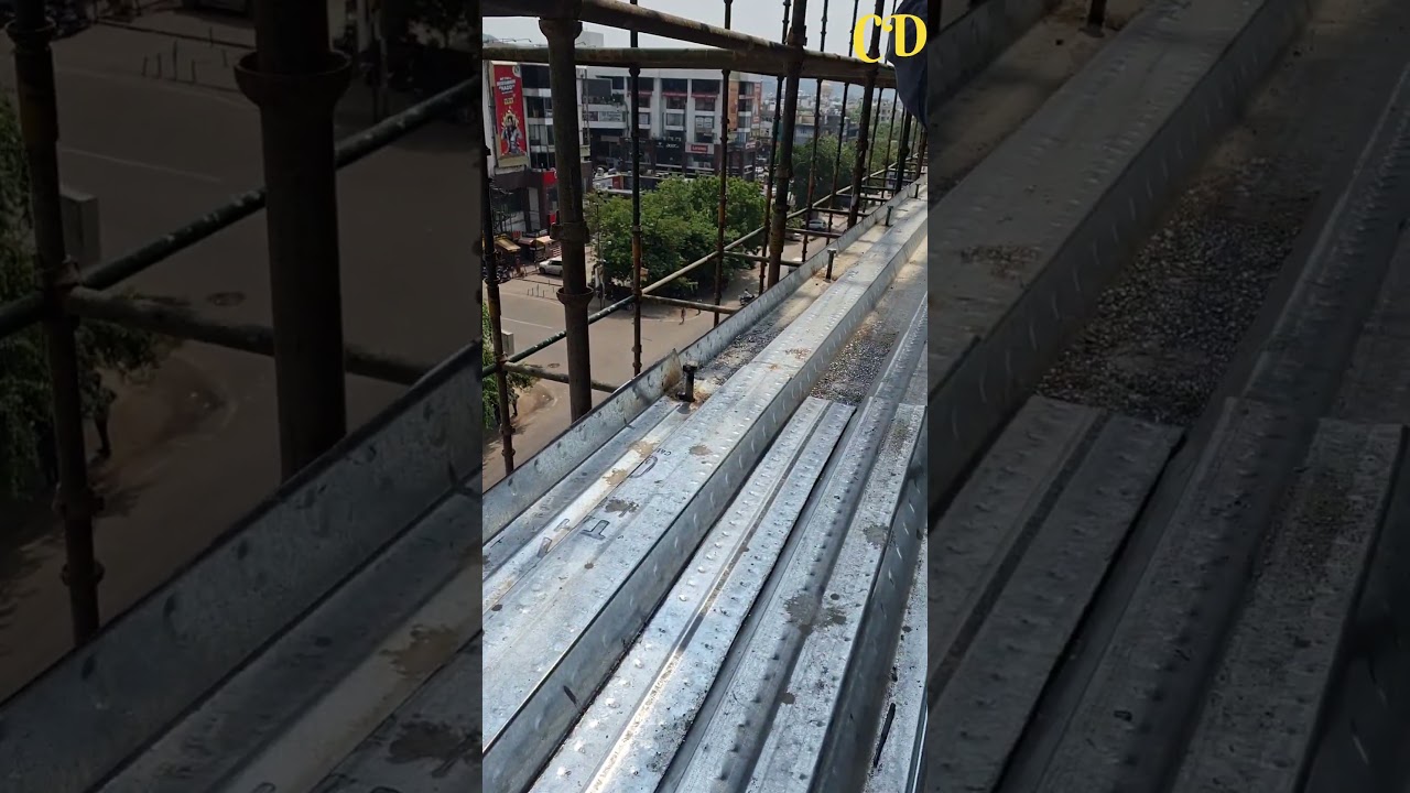 Shear Stud Welding on deck sheets 😍👷👌 