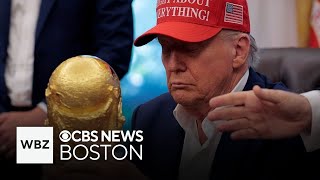 Presiden Trump mengancam akan memindahkan pertandingan Piala Dunia 2026 dari Stadion Gillette.