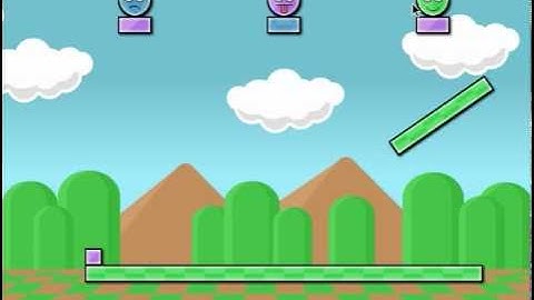Purple Invaders Physics Game + Walkthrough (levels 1-10)