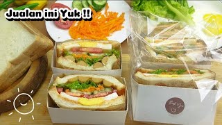 sandwich enak viral wanpaku Sandwich ide jualan kekinian jajanan sehat