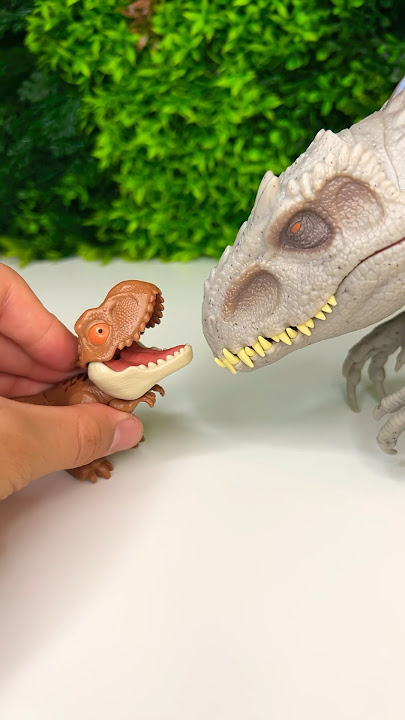 Rexy Becomes HUGE! #dinosaurs #dinosaurtoys