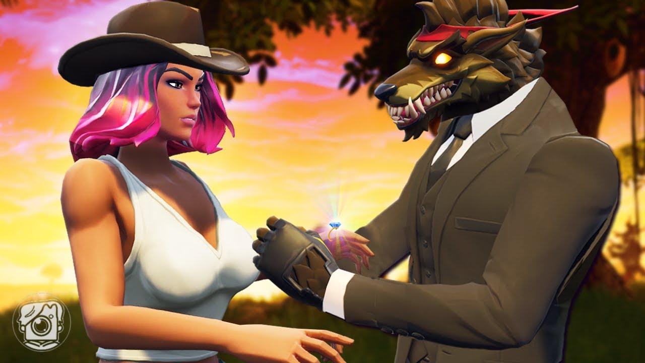 Calamity And Dire Get Married A Fortnite Short Film Youtube 