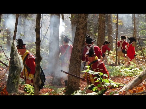 Soldiers Clash in the Forest | Bidwell House Battle Reenactment 2025