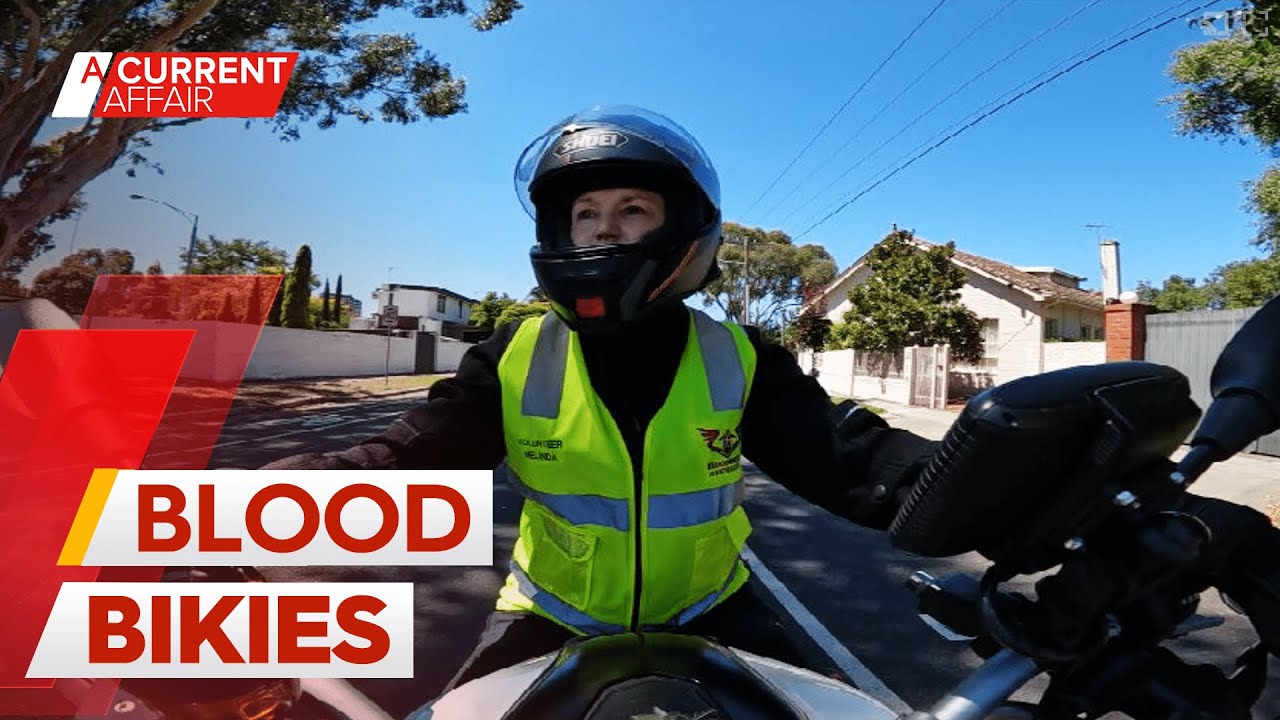 The volunteer bikers hitting the road to save lives | A Current Affair