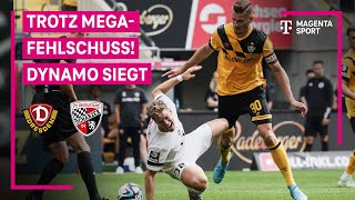 Dynamo Dresden - FC Ingolstadt, Highlights mit Live-Kommentar | 3. Liga | MAGENTA SPORT