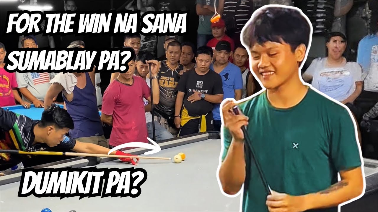 Image of video the CALAMBRE MOVES BOY PUNAS VS ARJAY GRACIA HIGHLIGHTS | 10 BALLS 8
