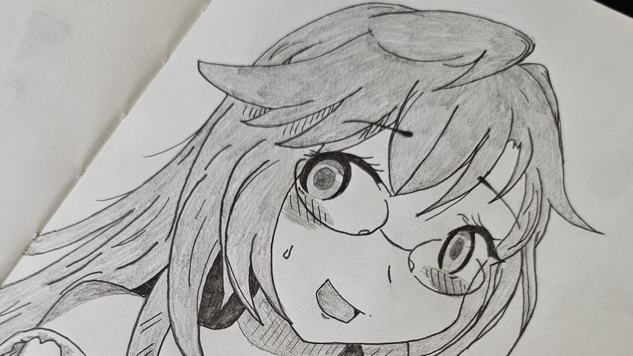 Drawing Ichika Takatsuki from Waiting in the Summer