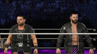 WWE 2K24 The Judgment Day vs. The Creed Brothers vs. AOP vs. New Catch Republic Raw