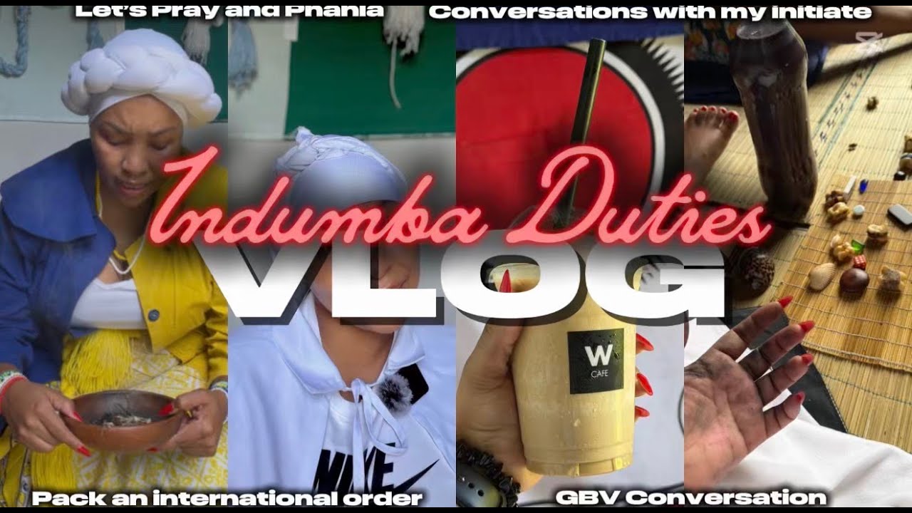 A Few days in my Ndumba  | Prayer , Ukuphahla and conversations with my initiate .