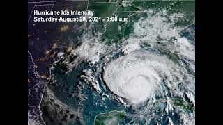 Hurricane Ida Update - Saturday August 28, 2021 at 7:00 a.m.