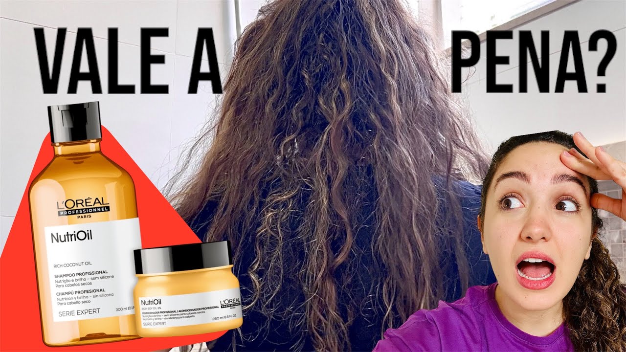 DINHEIRO PERDIDO? Review shampoo e máscara NutriOil L’Oréal Paris Professionnel