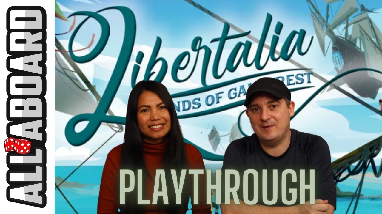 LIBERTALIA WINDS OF GALECREST Board Game How to Play and Full