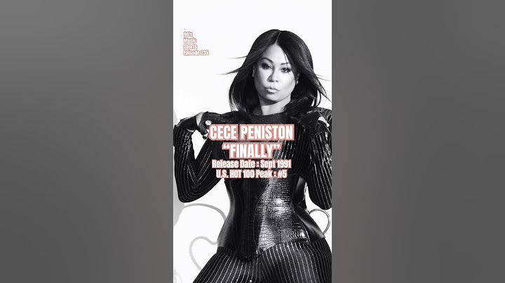 CeCe Peniston “Finally” #90s #90smusic #cecepeniston (Episode 235)
