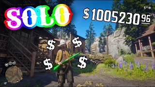 SUPER EASY! *SOLO* MONEY/XP GLITCH IN RED DEAD ONLINE! (RED DEAD REDEMPTION 2)