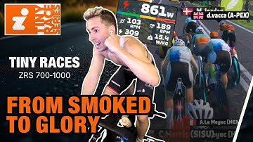Racing Alongside a Zwift LEGEND in My First Tiny Races by Zwift Insider!