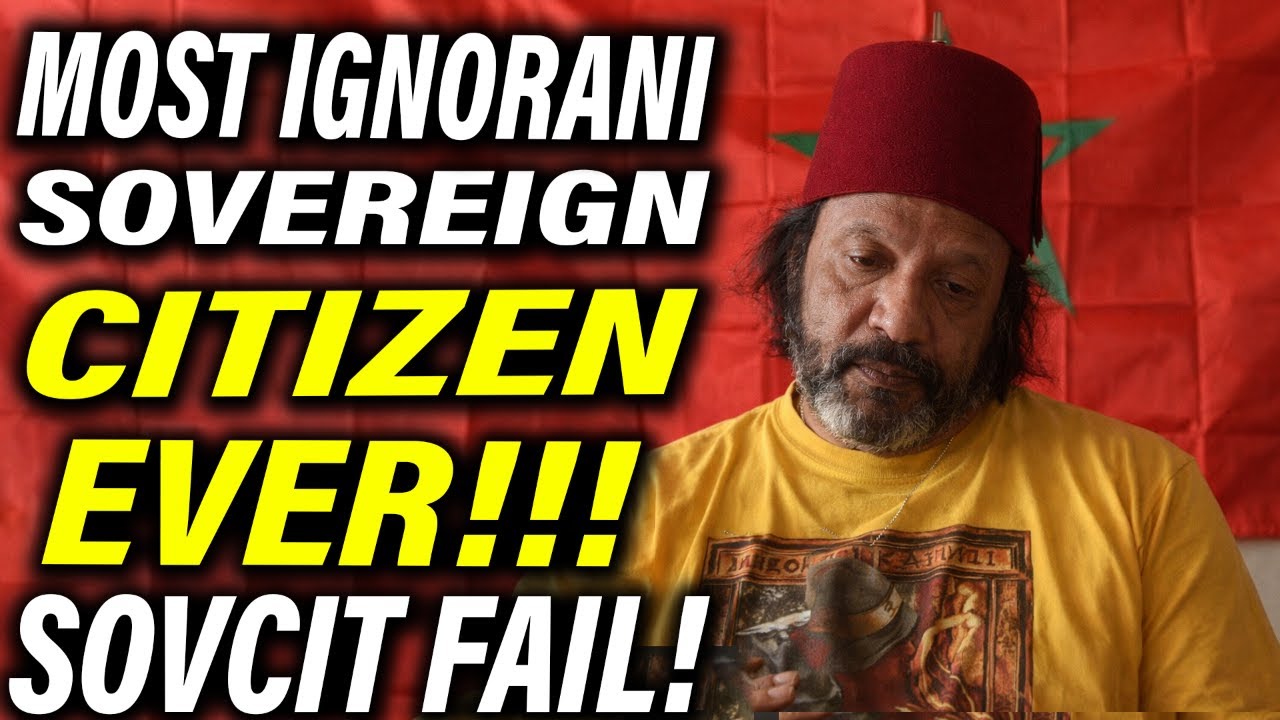 MOST IGNORANT SOVEREIGN CITIZEN EVER — Judge SHUTS Him Down Instantly! | Pro Se FAIL
