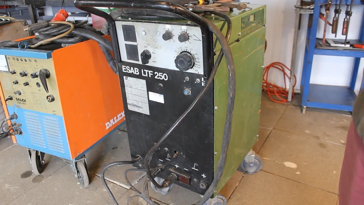 Teardown of 250A TIG Welder - ESAB, Sweden - YouTube