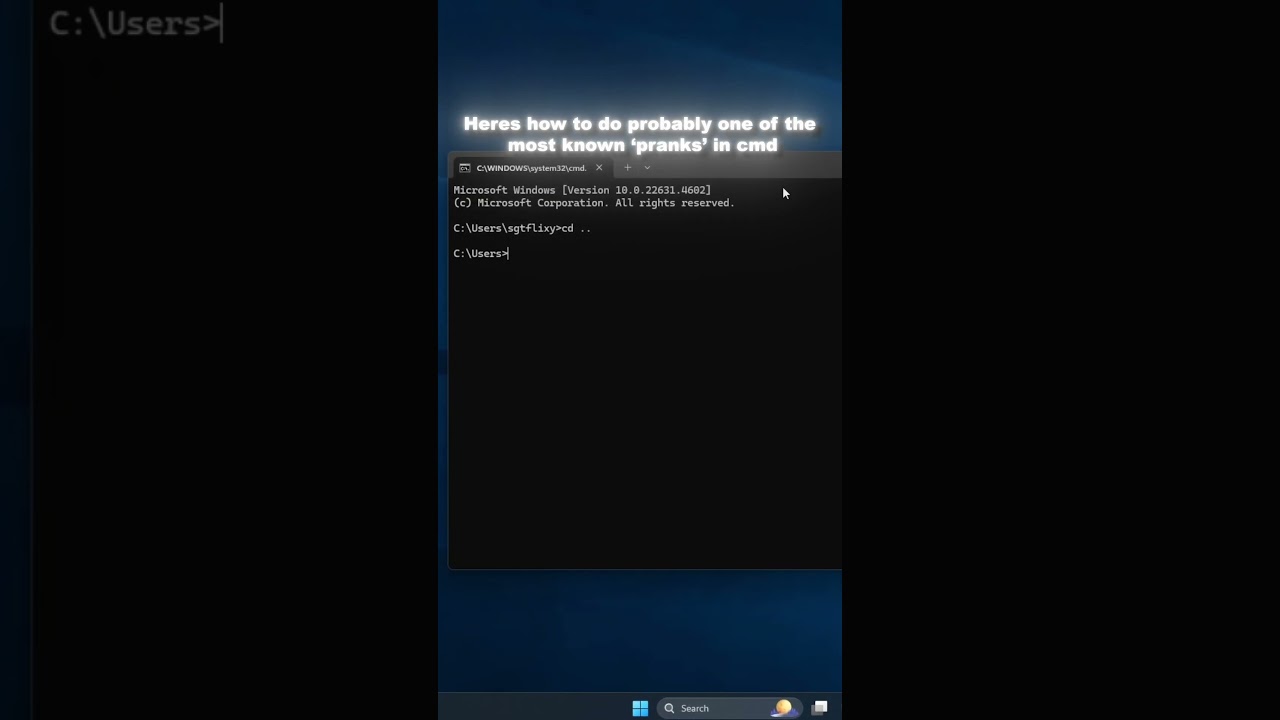How to Look Like a Hacker in Command Prompt (But Let’s Be Real, You’re Not) 😎💻  #commandprompt
