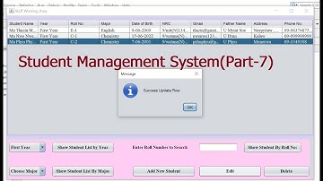 Student Management System (Part-7)