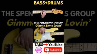 The Spencer Davis Group - Gimme Some Lovin’ #bass #basscover #basstabs ##bassplayer #bassist