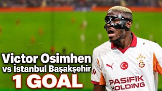 Victor Osimhen performance today. 1 goal 
