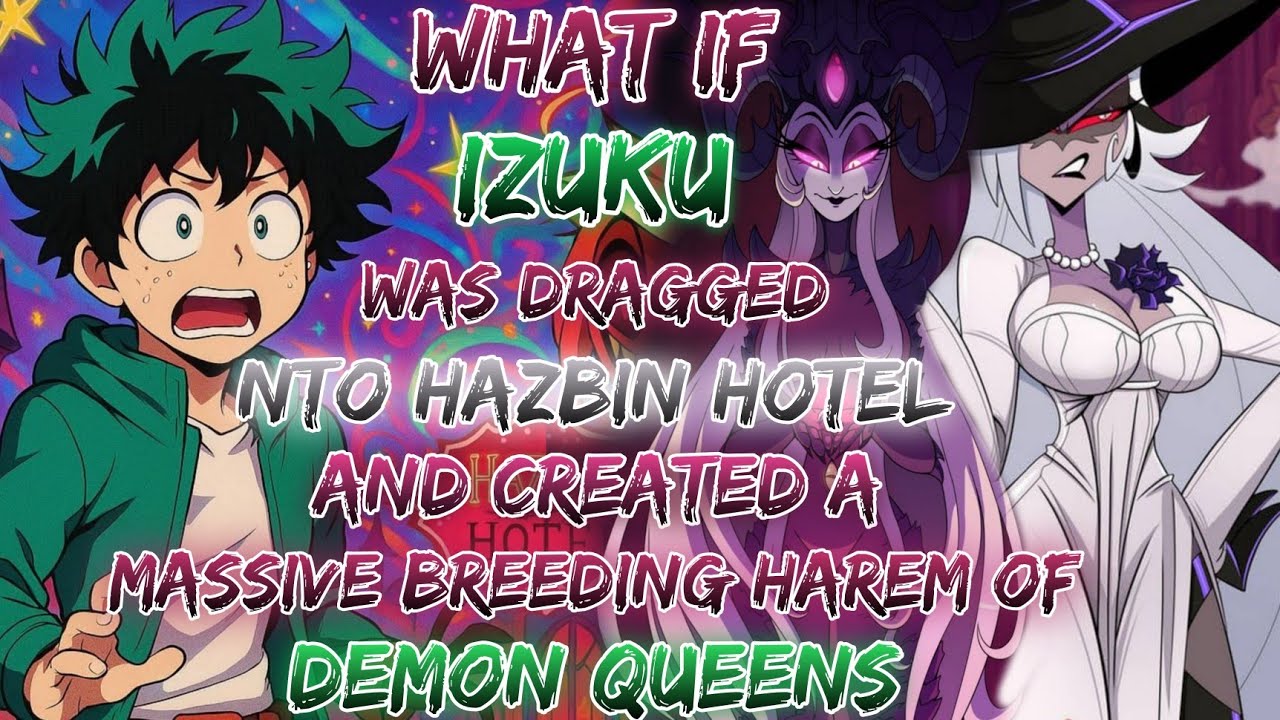 What If Izuku Was Dragged Into Hazbin Hotel And Created A Massive Breeding Harem Of Demon Queens