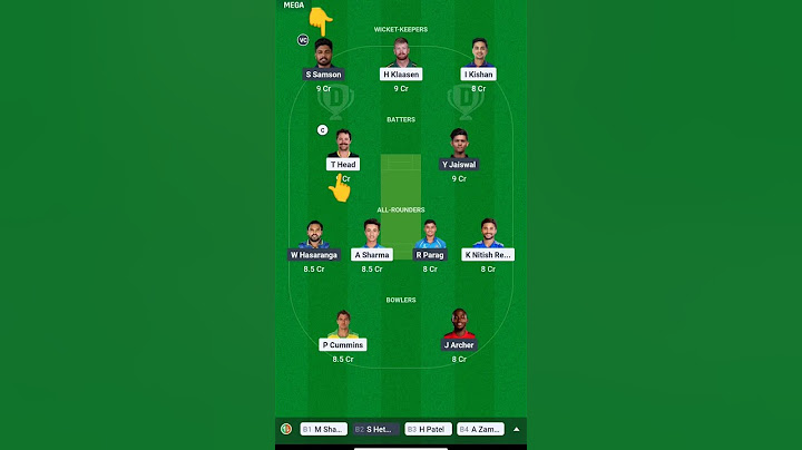 SRH vs RR Dream11 Team Prediction, SRH vs RR 2nd IPL Match Dream11 Prediction#ipl2025 #dream11team