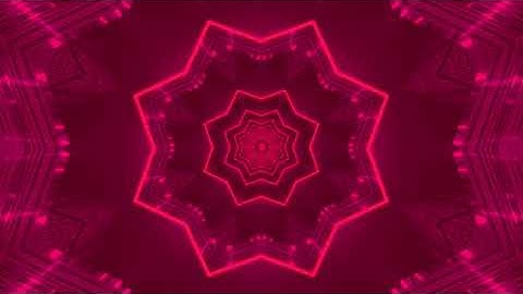 Abstract Tunnel Neon Effect vj video loops motion backgrounds free hd  - Motion background loop