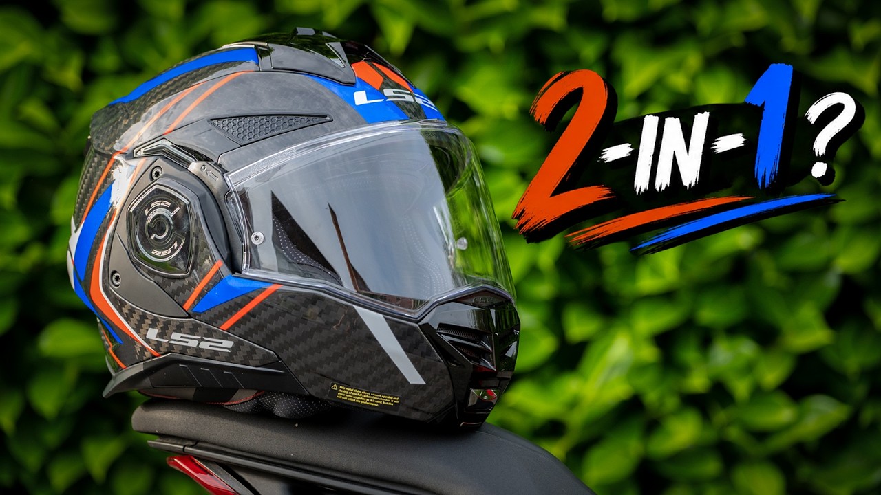 The Rise Of The Flip-Over Helmet | LS2 Advant X Carbon Review The Rise Of The Flip-Over Helmet | LS2 Advant X Carbon Review