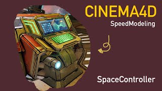Cinema4d Speed Modeling Spaceship controller