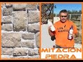 COMO HACER EFECTO DE PIEDRA CON MORTEROS,FÁCILMENTE.