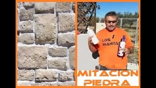 COMO HACER EFECTO DE PIEDRA CON MORTEROS,FÁCILMENTE. by LOS MANITAS 38,271 views 2 years ago 33 minutes