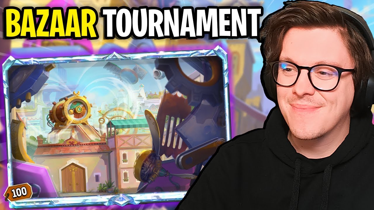 🟣 The Bazaar 🟣 Tournament Today 🟣 Tryharding and Practicing 🟣