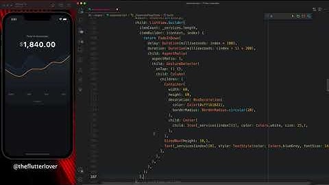 Flutter UI | e-Wallet App UI Design - Day 54