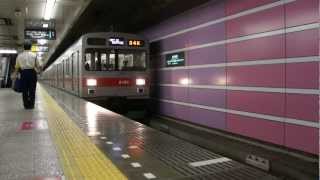 東急田園都市線【34K】　2001F 到着　＠中央林間