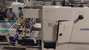 Aerial Compact Flip Flop Stacker ASC-1412EH running in Graphics Ideal Portugal