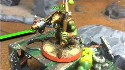 Warhammer 40K RPG Rogue Trader ORKS Biggest Boss Husk
