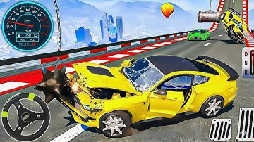 Mega Ramp Car Crash Simulator 3D - Mega GT Car Crash Simulator - Android Gameplay
