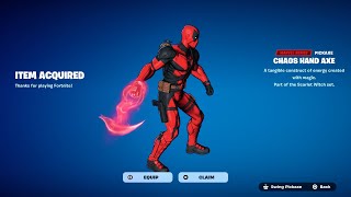 How To Get the Chaos Hand Axe Pickaxe FREE In Fortnite! (Unlocked Chaos Hand Axe Pickaxe)