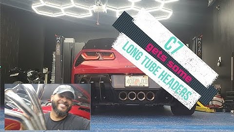 C7 Corvette Gets Some Long Tube Headers