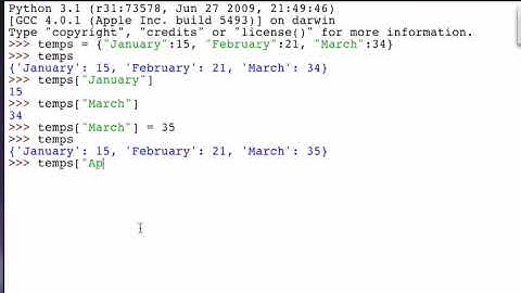 Dictionaries (Part 2) Indexing by Key