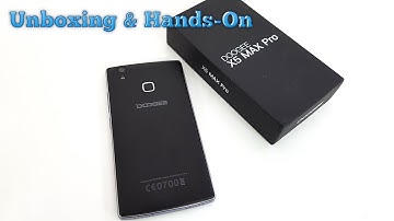 Doogee X5 Max Pro Unboxing & Hands On - Android 6.0, 2GB Ram, 16GB Rom