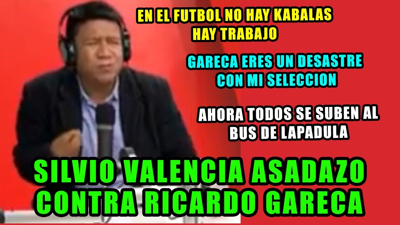 EXITOSA DEPORTES ⚽: SILVIO VALENCIA ASADAZO CONTRA RICARDO GARECA | FULL BRUTALIDAD | PERU - ECUADOR