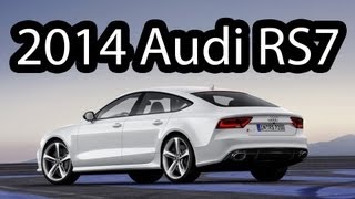 2014 Audi RS7 Exhaust Sound and Engine Rev