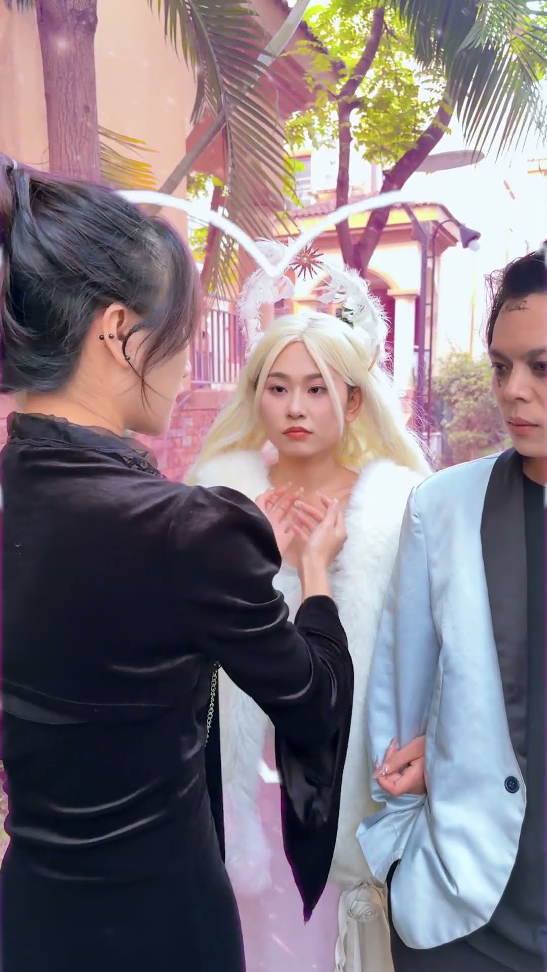 时间定格：黑天使喜欢白天使#short #angel #clown