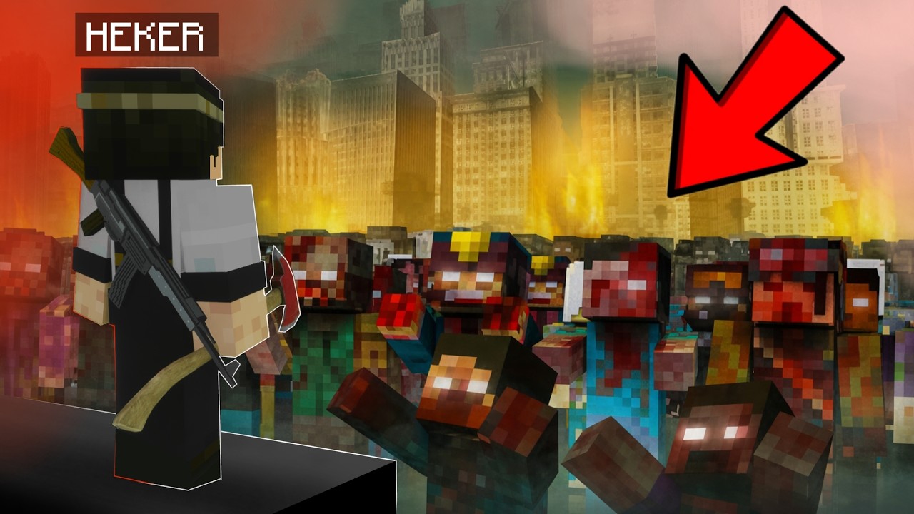 SHAHARNI TAMIRLAYOTGAN VAQTIM ZOMBIELAR XUJUM QILISHDI😱 - ATRAKSIONNI REMONT QILDIKMI?😰 - ZOMBIE LAR