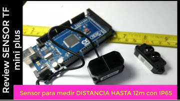 sensor infrarrojo para medir distancia hasta 12m TF MINI PLUS con ARDUINO (((SUPER RECOMENDADO))